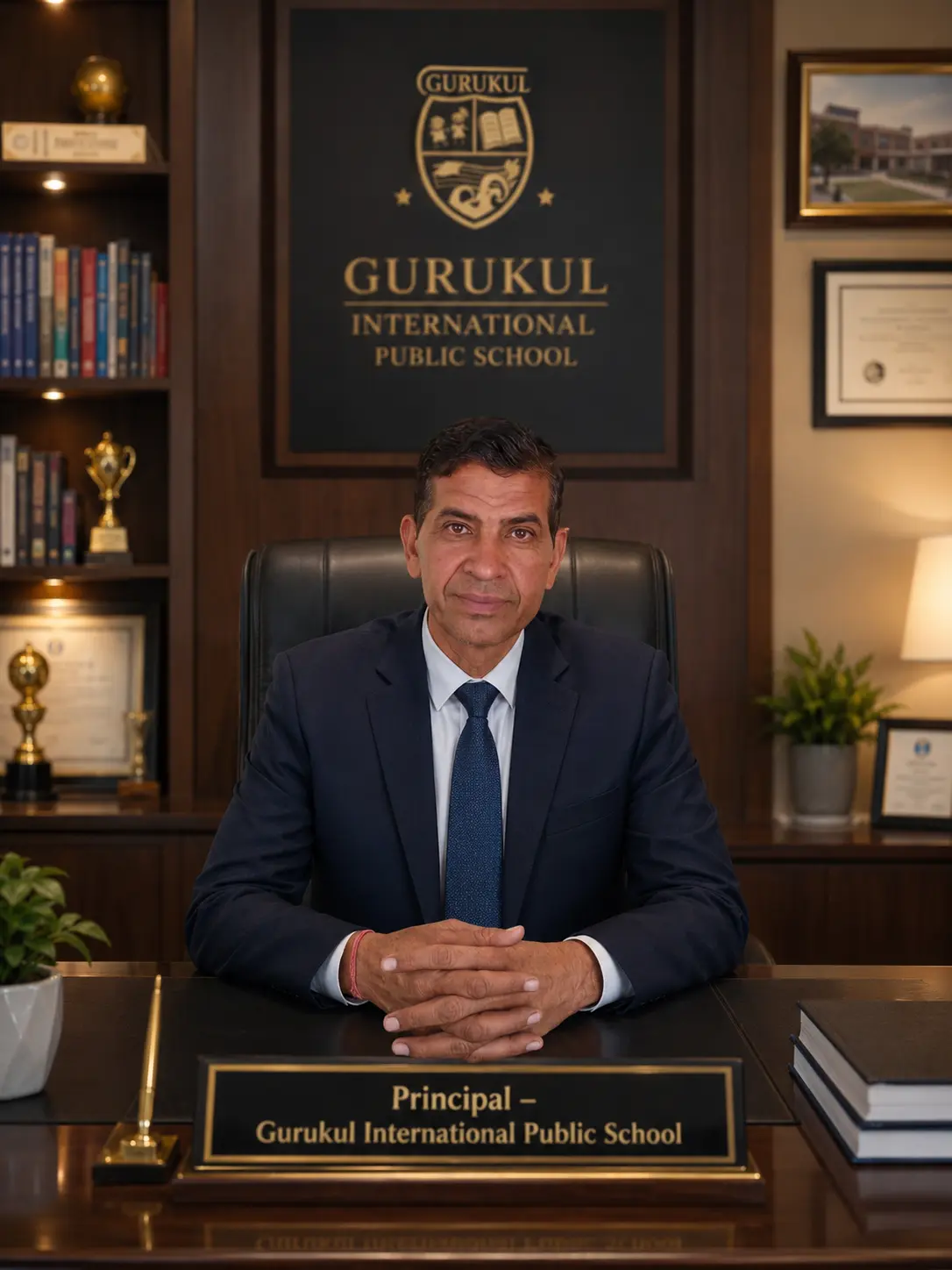 Mr. Rajesh Budania, Director of Gurukul Public School